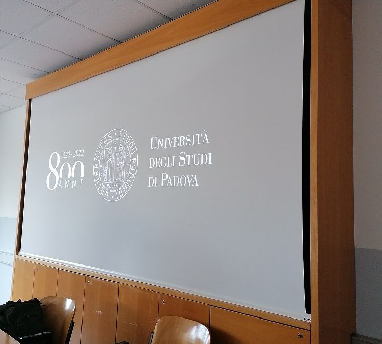 Testimonianza all’Università degli Studi di Padova